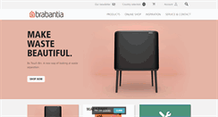 Desktop Screenshot of brabantia.com