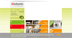 Desktop Screenshot of brabantia.pl