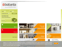 Tablet Screenshot of brabantia.pl